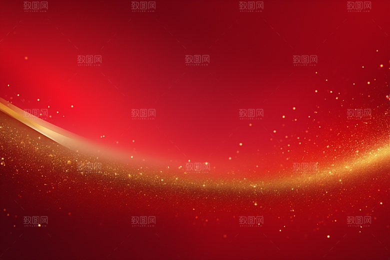 炫彩波浪大气简约背景图