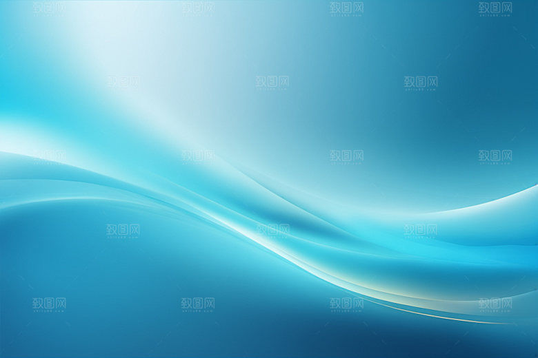 炫彩波浪高清光线背景图