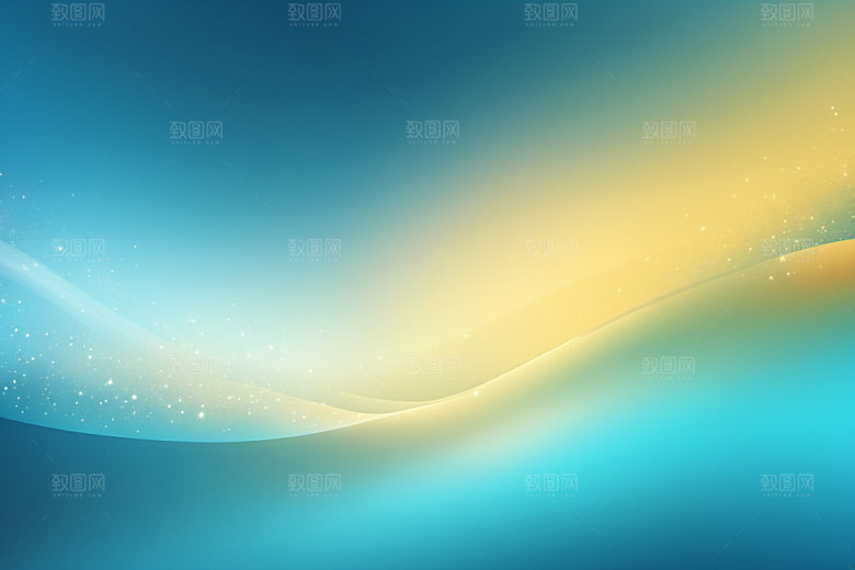 炫彩波浪大气简约背景图