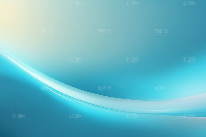 炫彩波浪简约渐变背景图