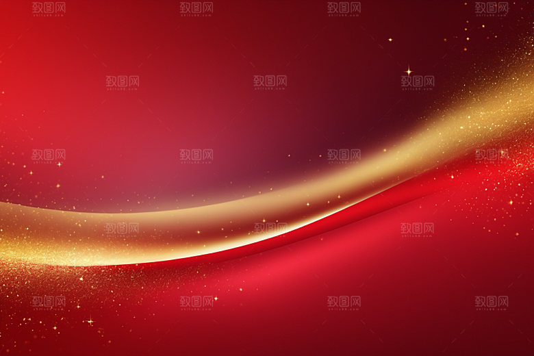炫彩波浪动感渐变背景图