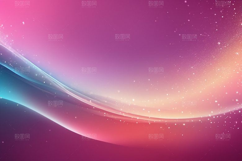 炫彩波浪大气高清背景图