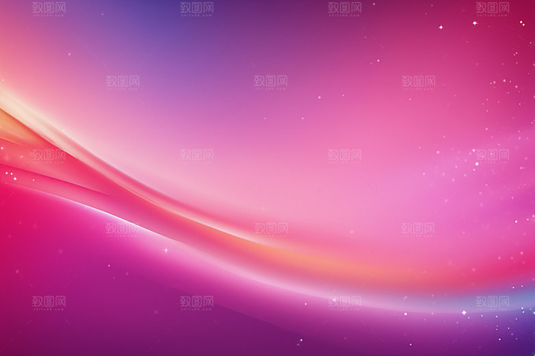 炫彩波浪动感光线背景图