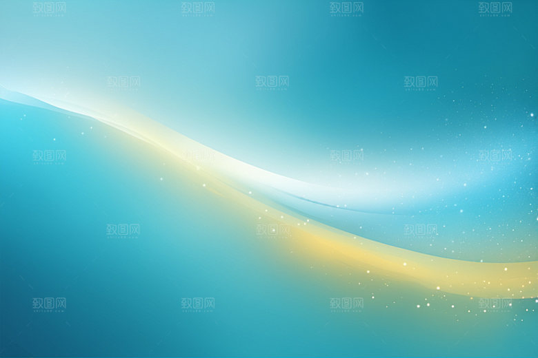 炫彩波浪渐变动感背景图