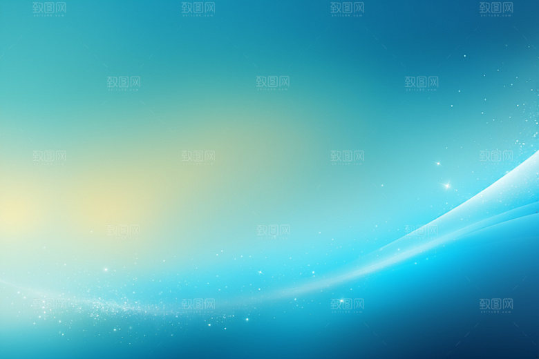 炫彩波浪光线大气背景图