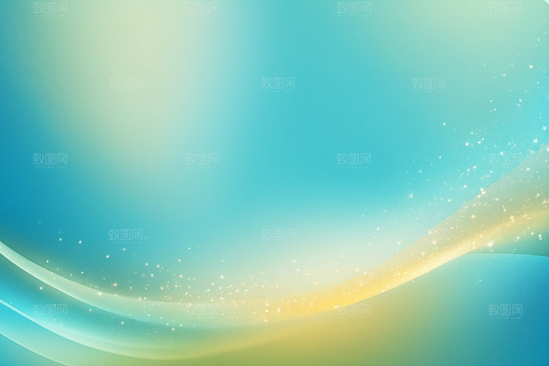 炫彩波浪简约光线背景图