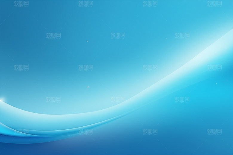 炫彩波浪高清简约背景图