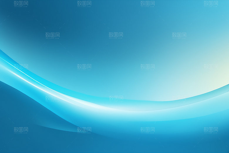 炫彩波浪大气曲线背景图