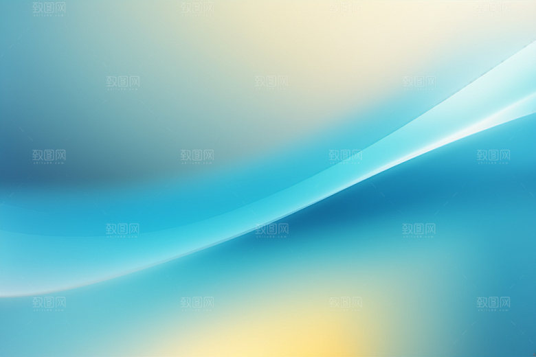 炫彩波浪光线渐变背景图