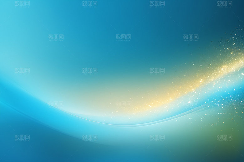 炫彩波浪抽象渐变背景图