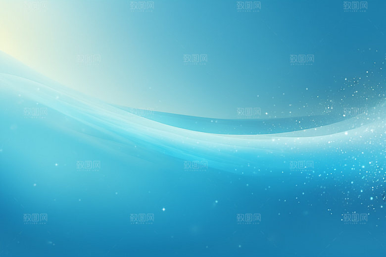 炫彩波浪抽象高清背景图
