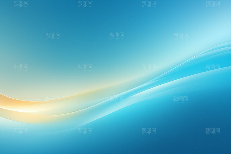 炫彩波浪简约光线背景图