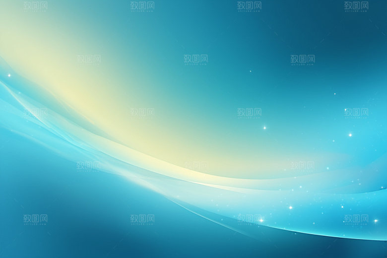 炫彩波浪动感抽象背景图