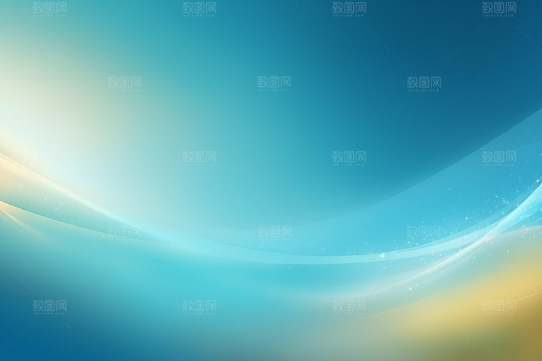 炫彩波浪光线渐变背景图