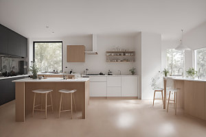 厨房空间现代效果图
