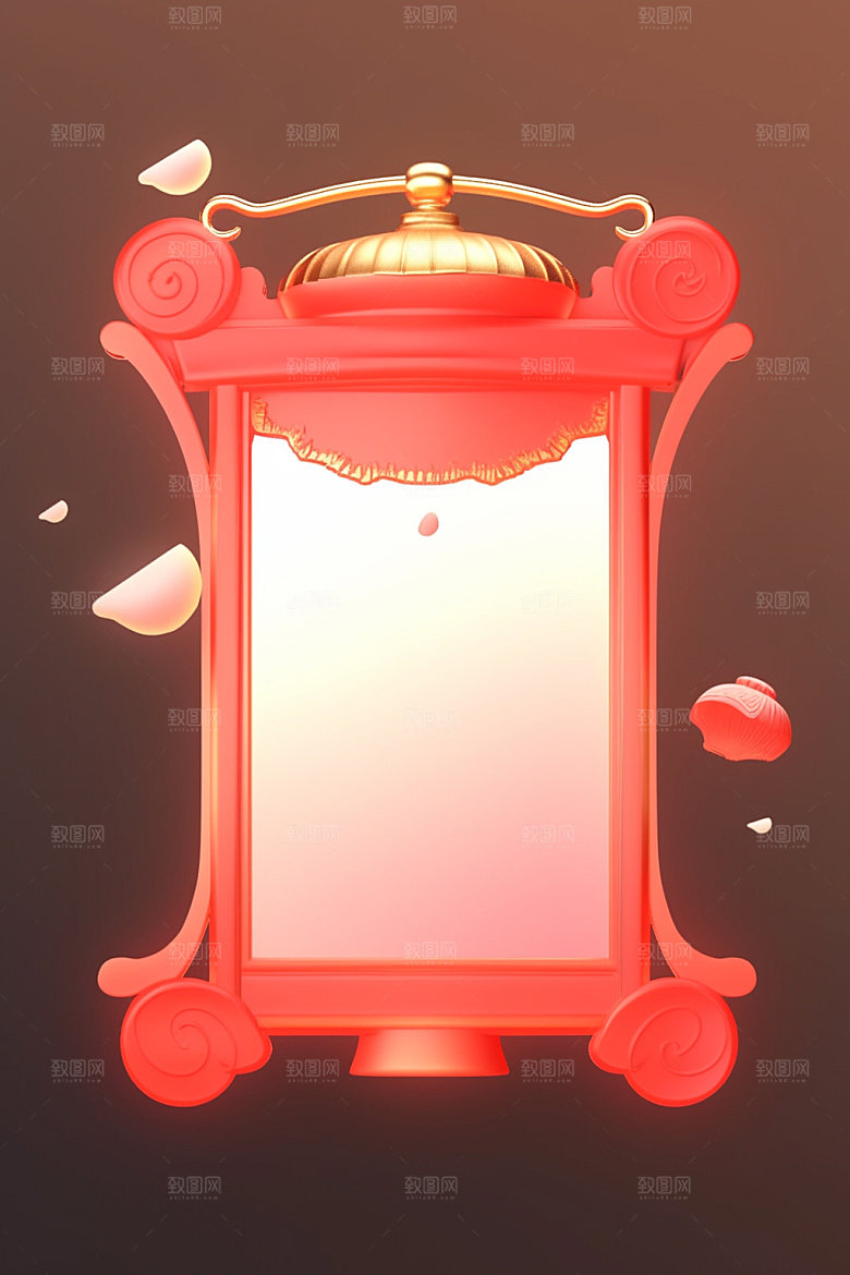 新春边框喜庆新年UI元素