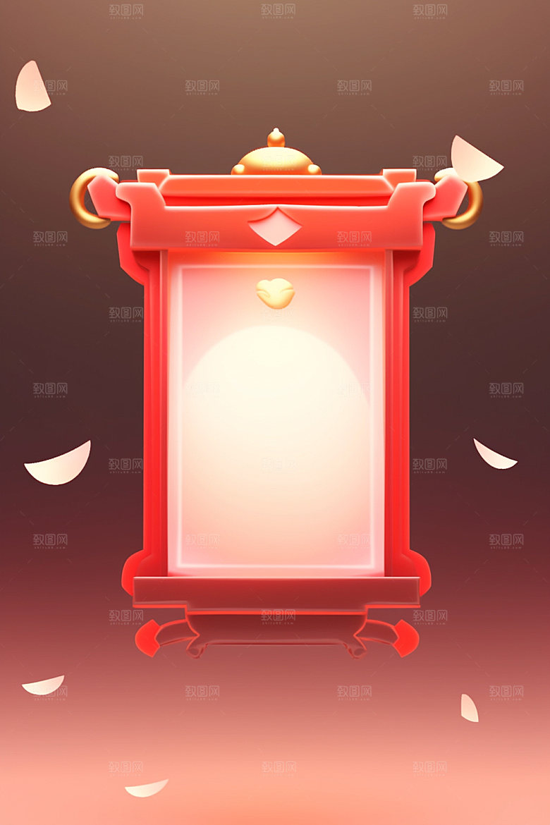 新春边框喜庆红包UI元素