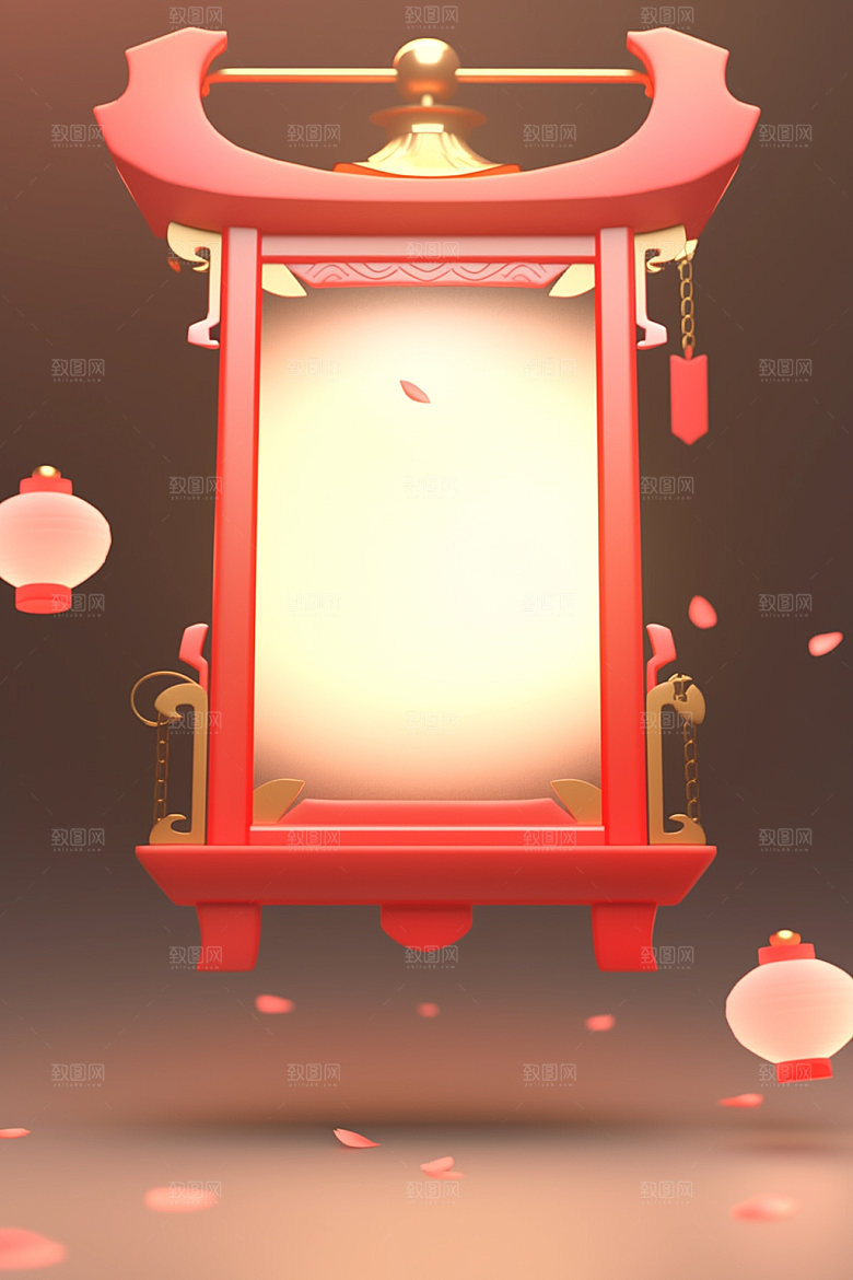 新春边框促销新年UI元素