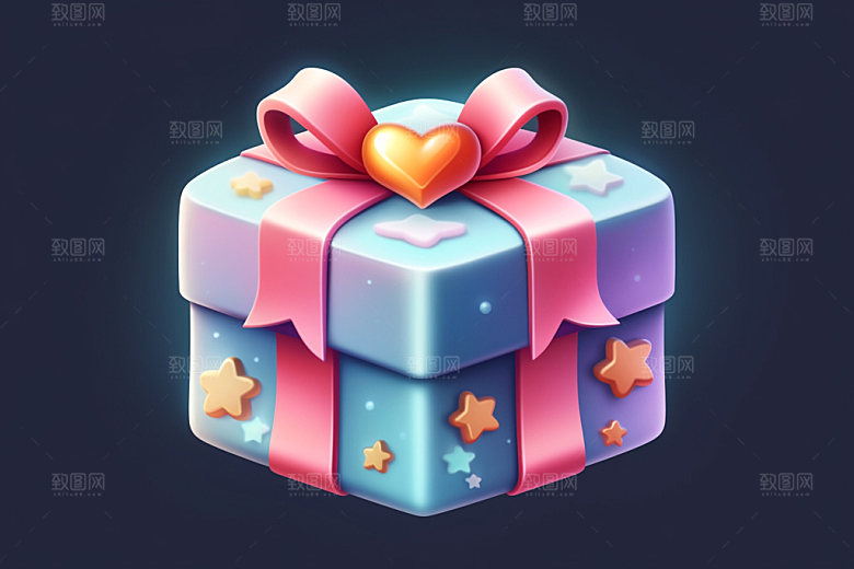 新春礼物图标新年元素