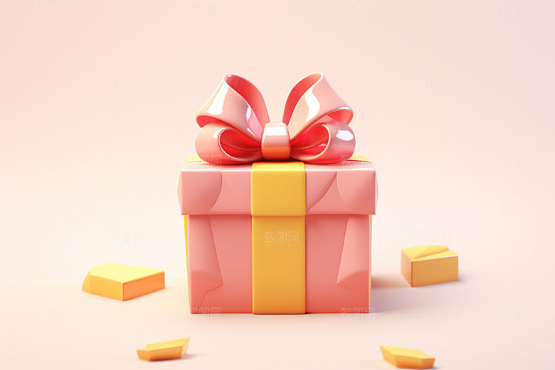 新春礼物新年3D元素