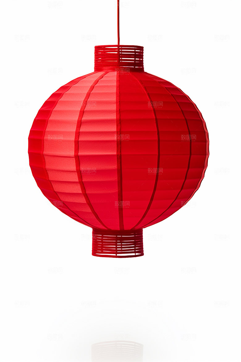 红色灯笼中国年3DUI元素