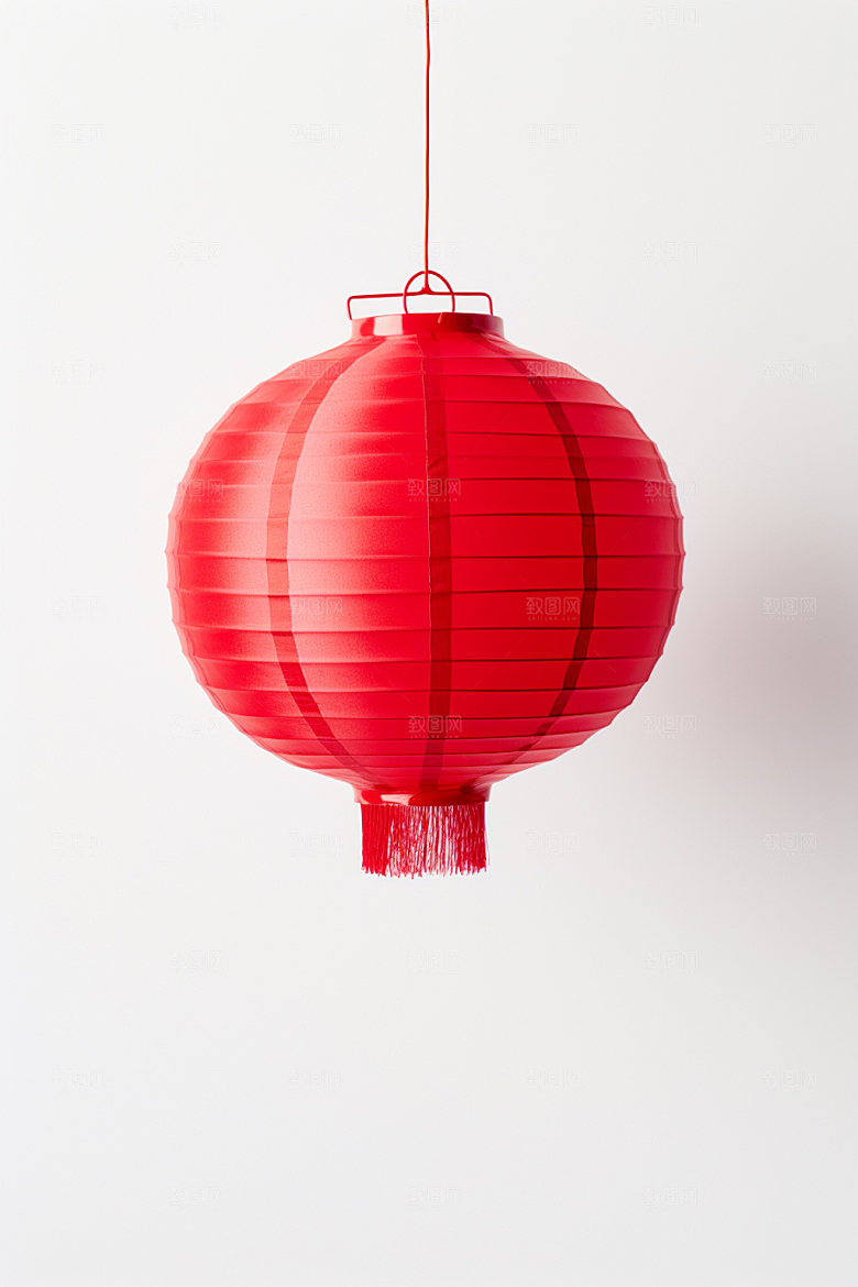 红色灯笼3D喜庆UI元素