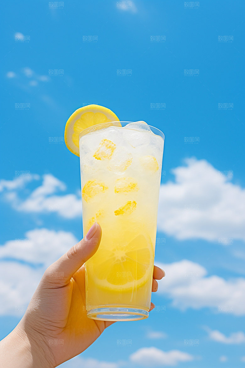处暑夏末通透摄影图