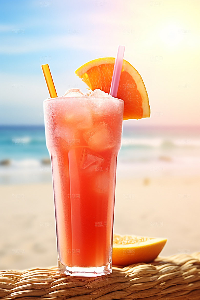 处暑节气夏日摄影图