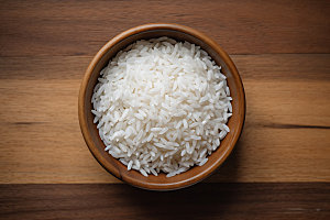 大米粮食生米摄影图