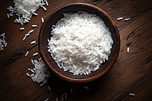 大米食品稻米摄影图