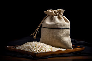 大米食品粮食摄影图