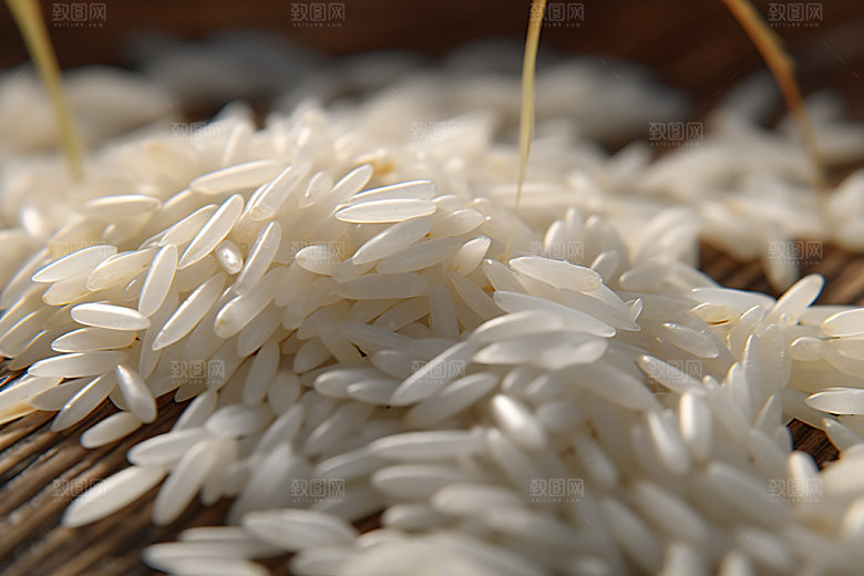 大米食品食材摄影图