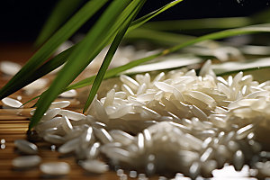 大米粮食食品摄影图