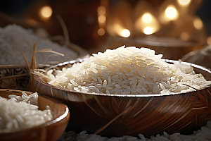 大米食品食材摄影图