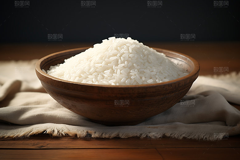 大米食材食品摄影图