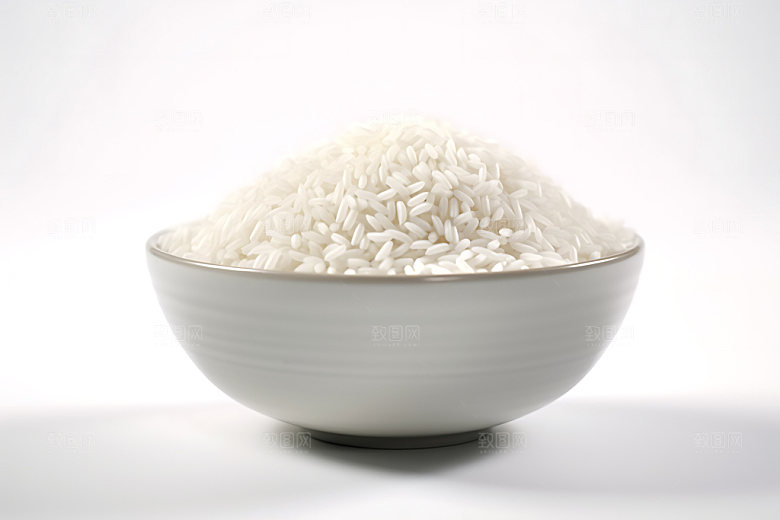 米饭煮饭主食摄影图