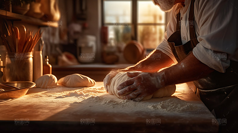 蛋糕制作甜品西点摄影图