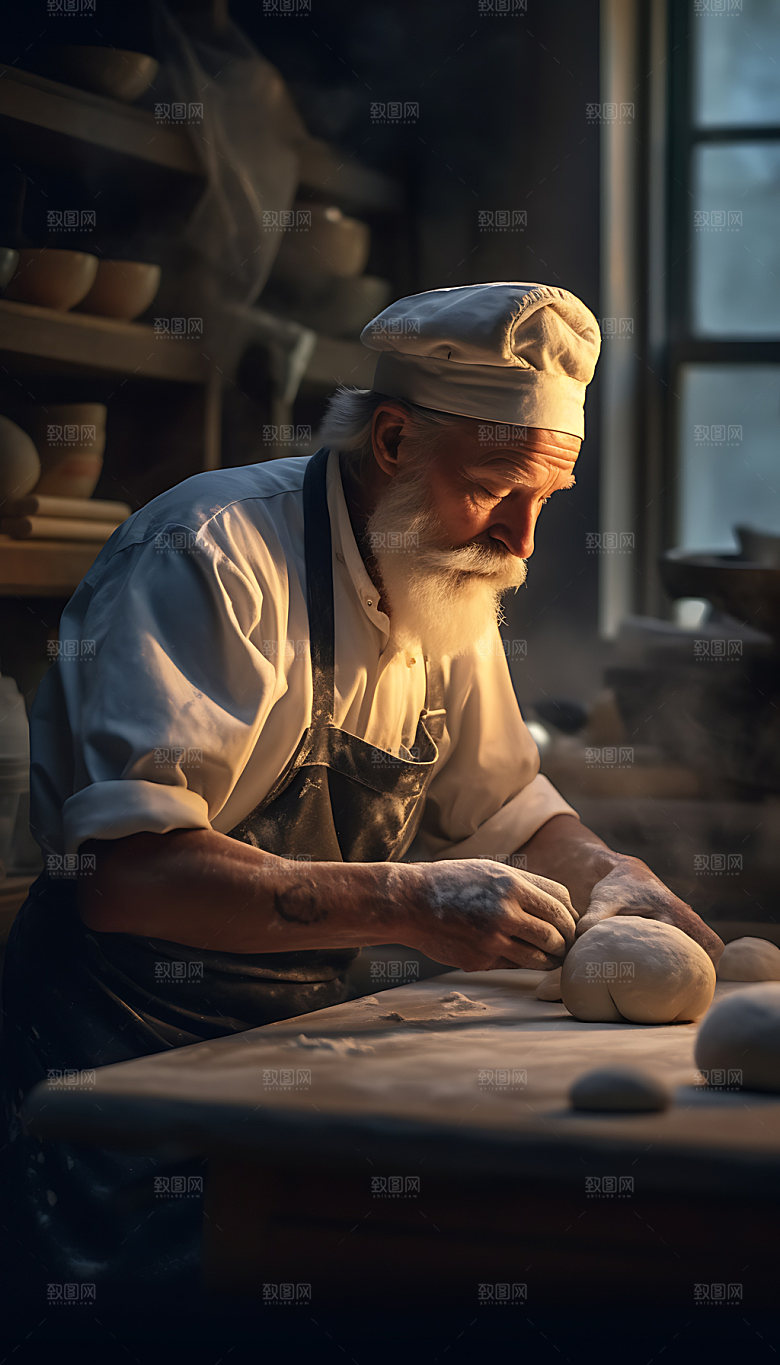 蛋糕制作甜点烘焙摄影图
