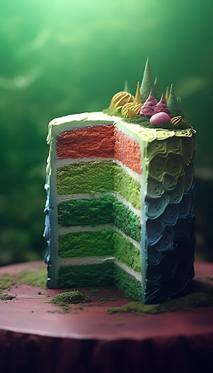 创意蛋糕烘焙艺术甜品模型