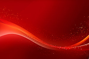 红色光效展板背景图