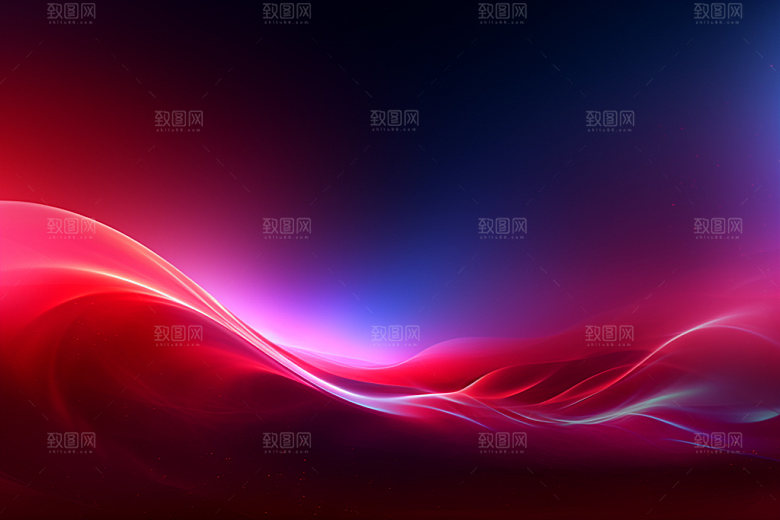 红色喜庆年会背景图