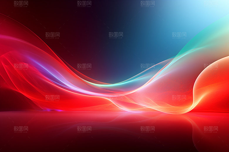红色喜庆海报背景图