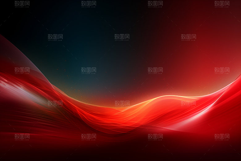 红色年会光效背景图