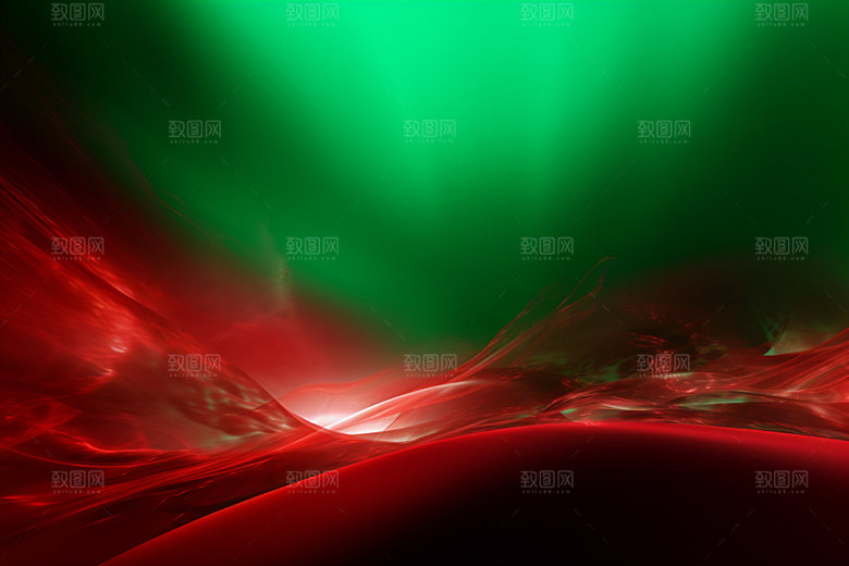 红色抽象大气背景图