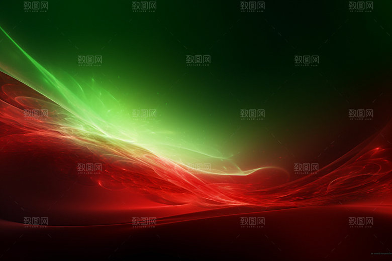 红色年会大气背景图