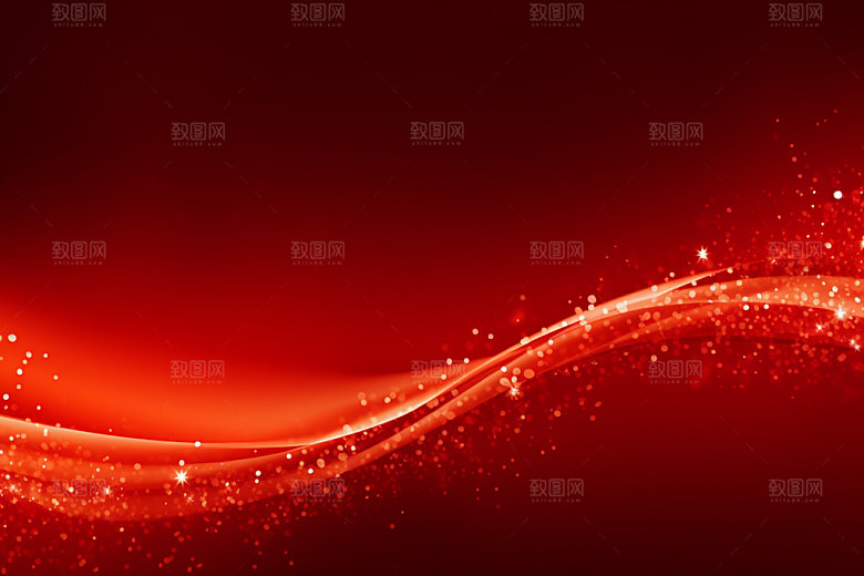 红色喜报光效背景图