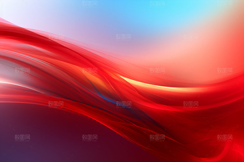 红色大气喜报背景图