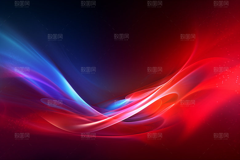 红色简约大红背景图