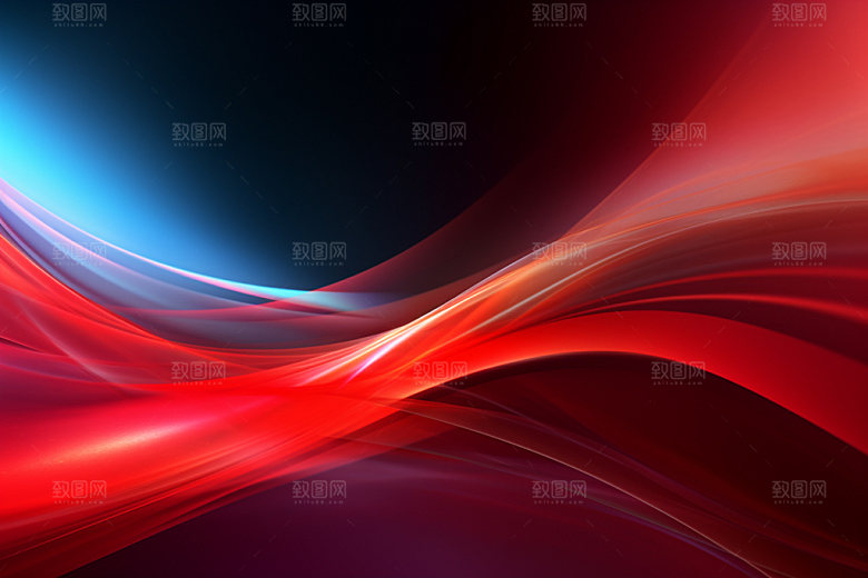 红色光效大红背景图