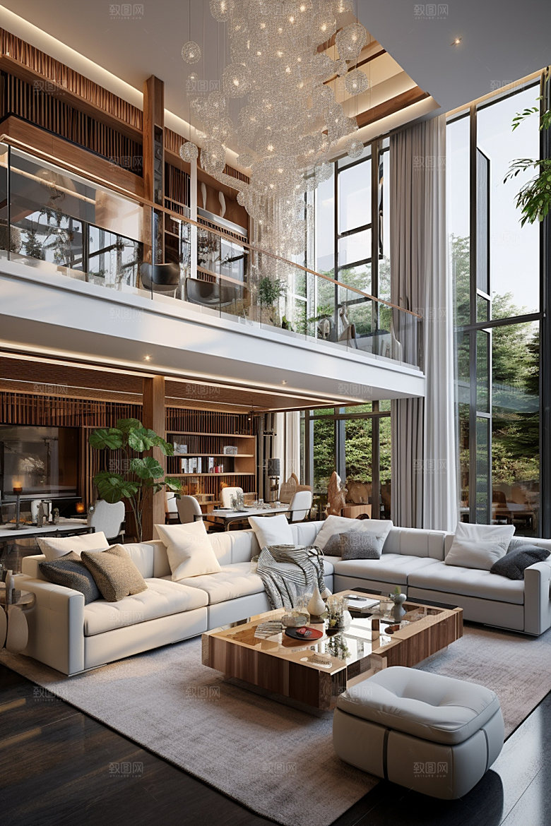 LOFT双层高清效果图